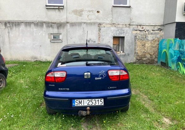 Seat Leon cena 6500 przebieg: 198000, rok produkcji 2003 z Wolsztyn małe 79